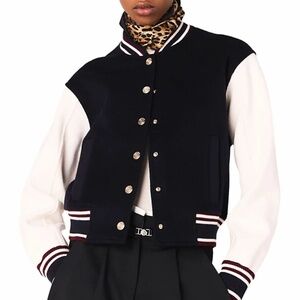 My Bomba Mixed Fabric Bomber Jacket